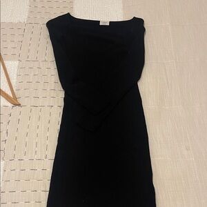 Wilfred Classic Black Long Sleeve Dress